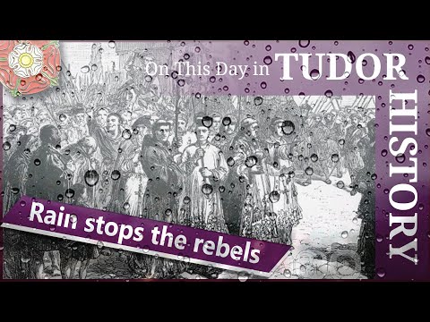 October 26 - Rain stops rebels going to battle