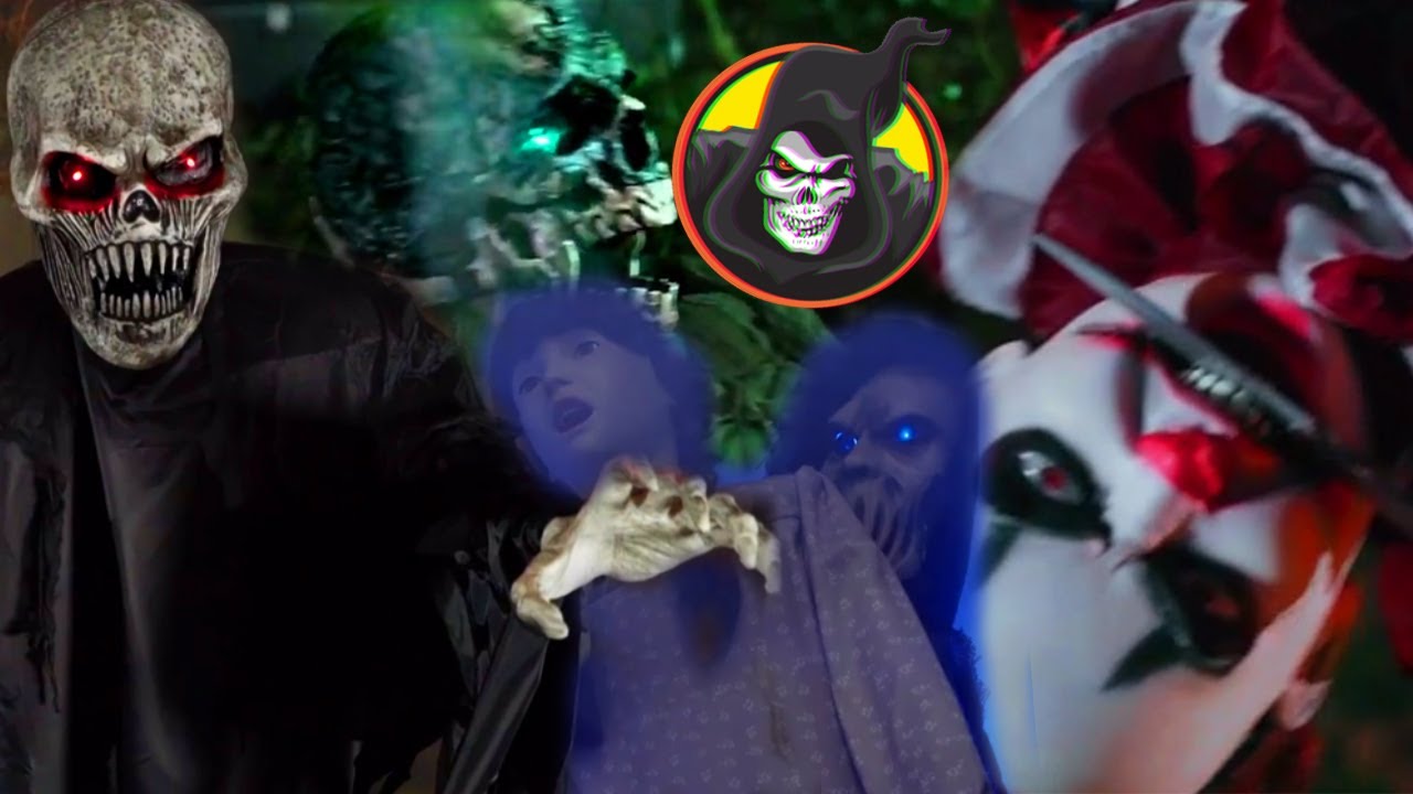 Mr. Dark, Grave Grabber Corpse, Harriet Hustle, and Ophelia Official Demos | Spirit Halloween 2021
