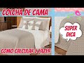 Como calcular tecido para fazer colchas e porta travesseiros - Dicas de Costura para Iniciantes