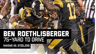 Ben Roethlisberger Leads Epic Game-Winning Drive! | Ravens vs. Steelers | NFL Week 16 Highlights