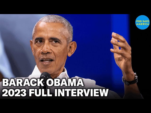 EXCLUSIVE: Barack Obama talks Gaza, Israel and the 2024 Election class=