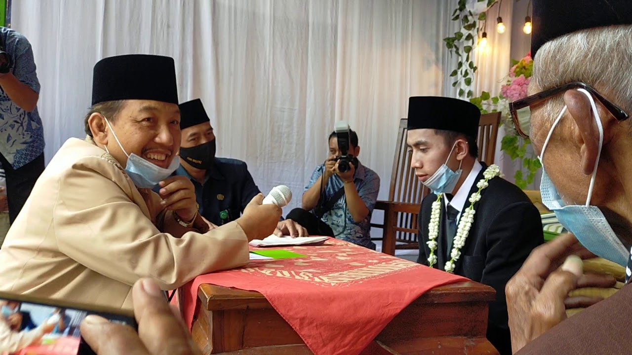 PROSESI AQDUNNIKAH ALA SANTRI OLEH KH. DAMANHURI APIP II TEGALREJO