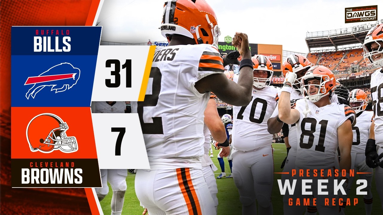 Bills x Browns: Game Reactions - Did Shedeur Just Win the QB1 Job?