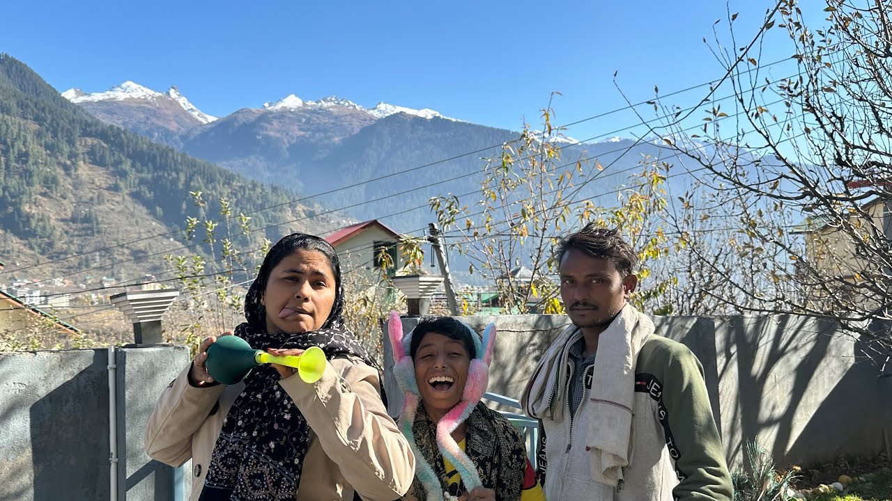 Winter Trip Kirak Khala Manali 2025 || Winter Vacations || Non Stop Comedy Priyareddy 