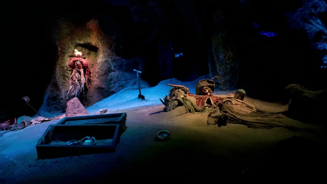 Pirates of the Caribbean Ride Dead Man's Cove Ambience (Loop) YouTube