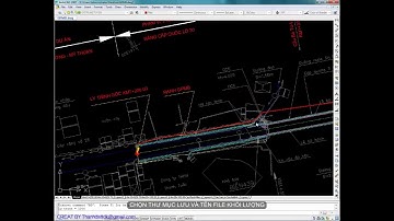 LISP CẮM CỌC GPMB VÀ TRÍCH XUẤT KHỐI LƯỢNG