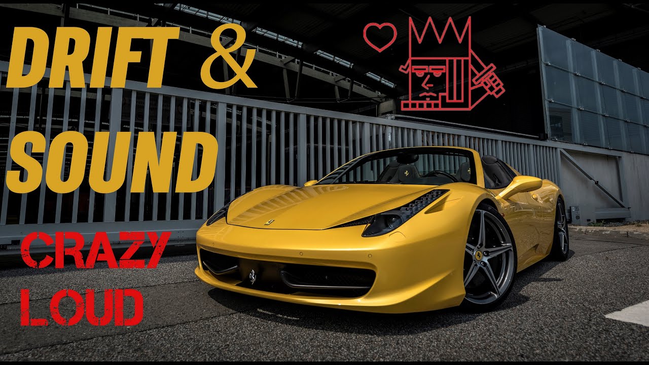 Ferrari 458 Spider Drift & Sound