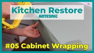 #05 Artesive Kitchen Restore - Applicazione Pellicola adesiva su anta Cucina