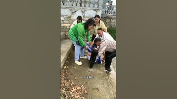 Anh chàng dũng cảm nhảy xuống sông để cứu người đuối nước