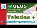 🔴  Software Geotécnico GEO5 - Estratigrafía - Muro Anclado - Estabilidad de Taludes