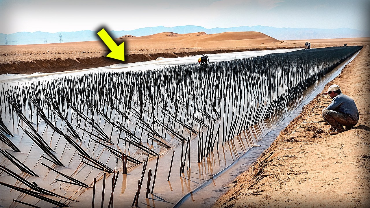 Китай похоронил тонны мертвых растений под пустыней, спустя 10 лет результат поразил!