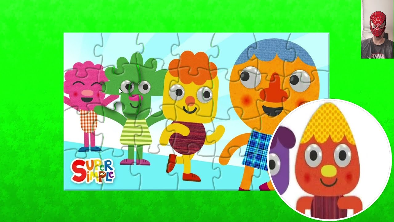 Line Up Noodle & Pals Super Simple Songs Puzzle Top - YouTube