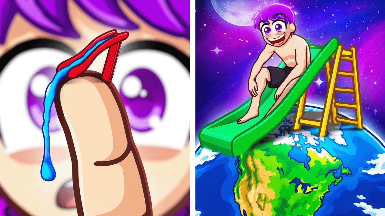 Tiny to MEGA Waterslide in GTA 5!