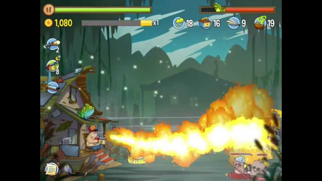 Swamp Attack - Episode 6 - 2 In the Boat! Gameplay Walkthrough lets play прохождение