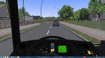 Omsi 2. Berlin X10. Line 601 Sigridshorst-Waldschänke Part 2/3. (4K)