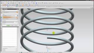 Learning NX (Unigraphics) - Tutorial 5 (Spring).mp4