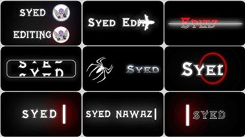 10 Pro Watermark Templates | Alight Motion + Free XML