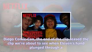 Stranger Things 2 New Clip Sees Eleven Escape The Upside Down