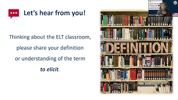 AE Live 23.1 - Let’s Talk! Elicitation and Grouping Strategies to Support Learner Output