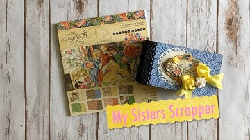 Graphic 45 Little Women Coin Envelope Mini Album