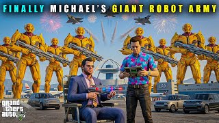 Gta 5  Finally Michaels Giant Robot Army Is Ready  Bb Gaming