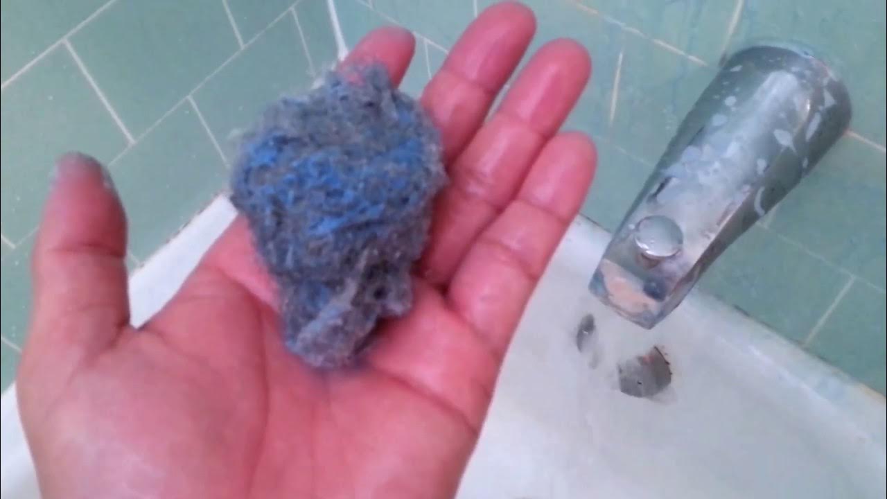 Steel Wool Soap Pad I find good bathroom cleaner scrubber YouTube