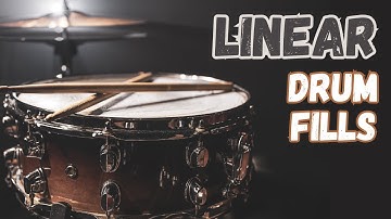🎵 Three LINEAR DRUM FILLS from one SIMPLE sticking pattern. Beginner drum fill lesson