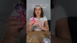 WHAT HAVE THEY DONE TO MY LITTLE PONY??? #comedy #funny #trending #skit #fyp #tiktok #mylittlepony