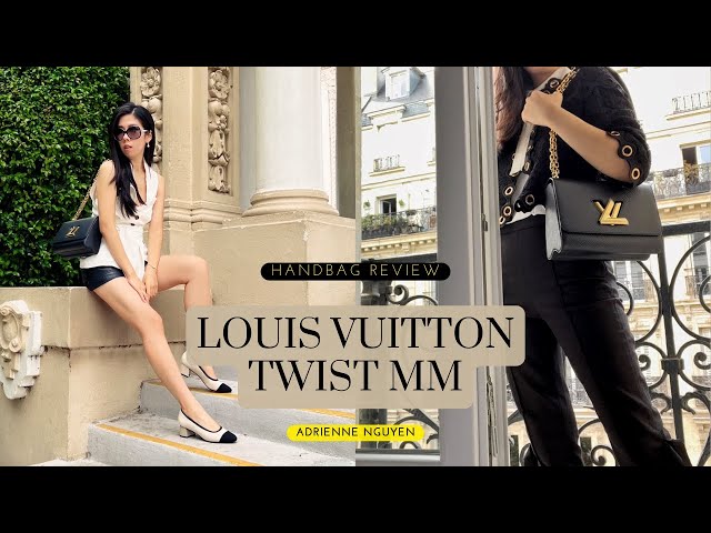 Louis Vuitton Twist MM Bag Review  Luxury Shopping at LV in Paris