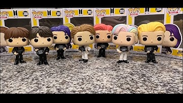 BTS Butter Funko Pop Dolls - unboxing