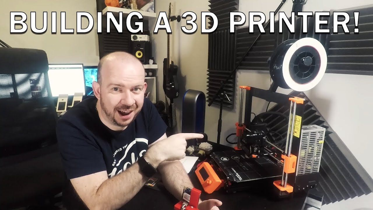 Building a 3D Printer! | Original Prusa Mk3 Kit - YouTube