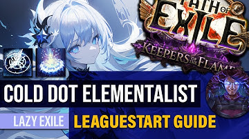 [PoE 3.27] Wintertide Brand Cold Dot Elementalist - My League Starter | Path of Exile 1