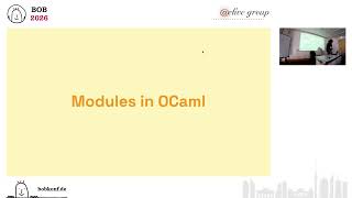 A crash course on the OCaml module language - Xavier Van de Woestyne