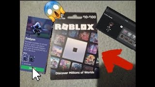 I redeem a Roblox gift card and gave my sister 200$ ROBUX + Game passes (Roblox)