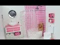 Como fazer: Banheiro (vaso sanitário,banheira...) para Barbie, MH e outras bonecas!