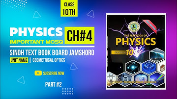 Physics Class 10 Chapter 4 MCQs Part 2 | Geometrical Optics MCQs 10th Class | Sindh Board