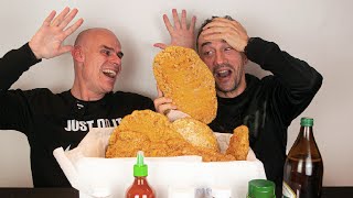 NUGGETS GIGANTES...!!! Sorpresa...!!! 😀 1,6KG X Nugget