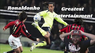 First Time Watching Ronaldinho - Football's Greatest Entertainment -The most skilled Footballer?