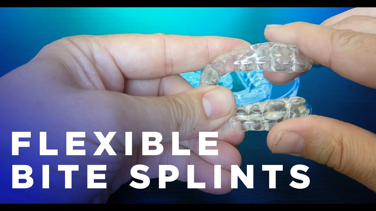 Flexible Milled Bite Splints made with imesicore Dental Mills YouTube