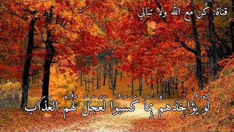 «وربك الغفور ذو الرحمة» رعد الكردي 💟من سورة الكهف من الاية 57_60