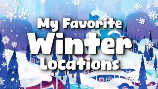 My Favorite Winter Locations in Nintendo Games