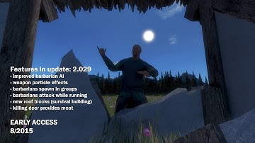 Medieval Engineers - Update 02.029: Improved barbarian AI, Weapon particle effects