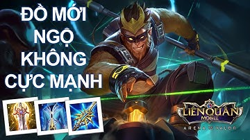 Cách lên đồ mới NGỘ KHÔNG leo rank cao thủ cực mạnh phiên bản Lễ hội mùa đông liên quân mobile