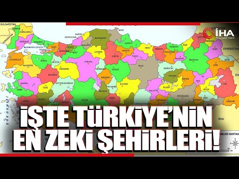 Türkiye'nin En Zeki İlleri Açıklandı: İşte En Zeki 10 İl