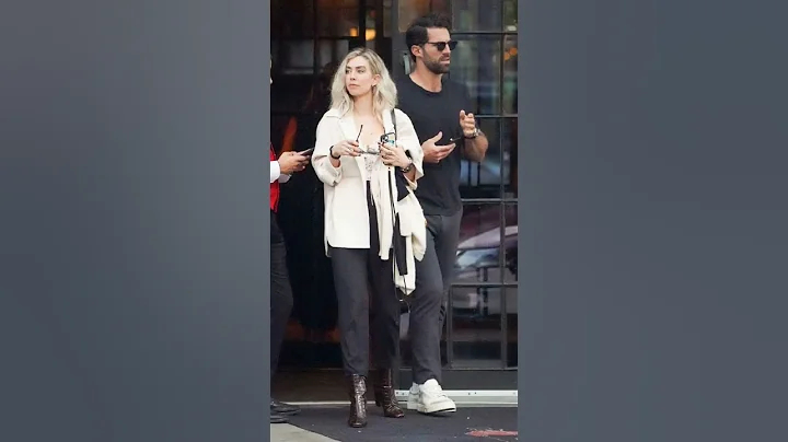 Vanessa Kirby Spending Time With Paul Rabil At New...
