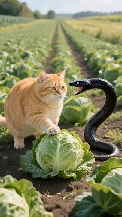 Orange cat bitten by snake. #usa   #usa #snakebite #orangecat #animaldrama