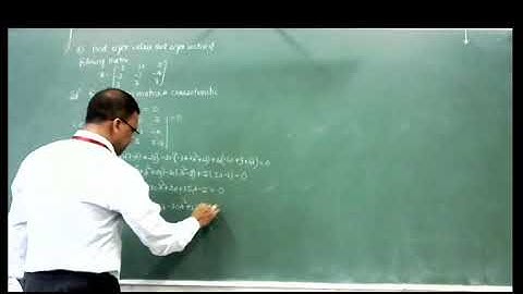 Eigen Value & Eigen Vector Part 2