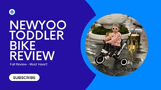 NewYoo Toddler Bike Review | Best Purchase Ever #toddlers #trikes #toysforkids by Mastering How-To 3,006 views 1 year ago 3 minutes, 21 seconds