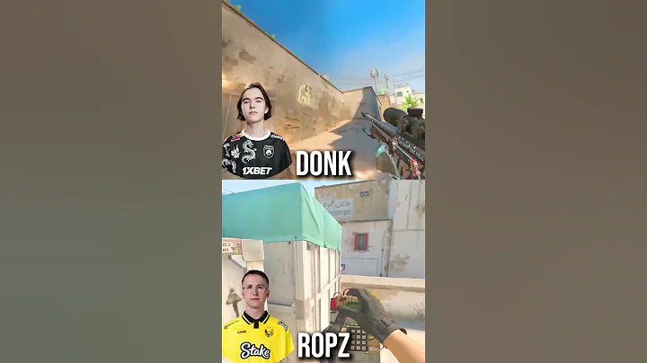 donk DESTROYS ropz mid-air with a CRAZY jumpshot 😱🔥 #cs2 #csgo #cs2clips #donk #faceit #faceit10lvl