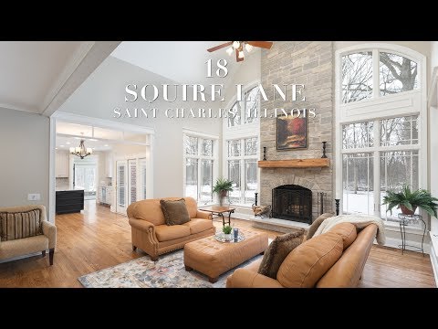 18 Squire Ln, St Charles, IL home video tour